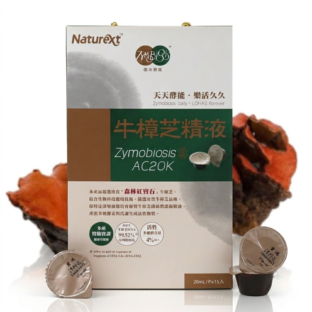 Naturext™ Zymobiosis AC 20K (Antrodia Camphorata 牛樟芝)